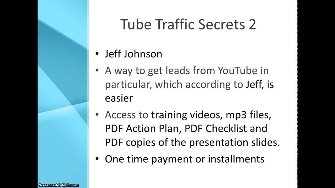 Traffic secrets 2.0 rapidshare youtube